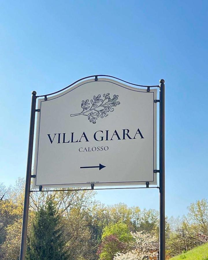 Villa Giara Calosso Екстериор снимка